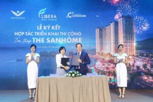 KDI Holdings “bắt tay” Coteccons triển khai thi công toà tháp The Sanhôme – Libera Nha Trang